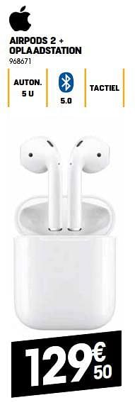 Apple airpods 2 + oplaadstation-Apple