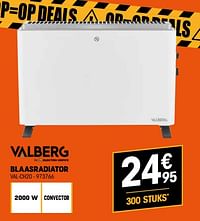 Valberg blaasradiator val-ch20-Valberg