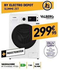 Valberg wasmachine wf 714 b w566c-Valberg