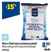 Metro chef zeevruchtencocktail-Huismerk - Makro