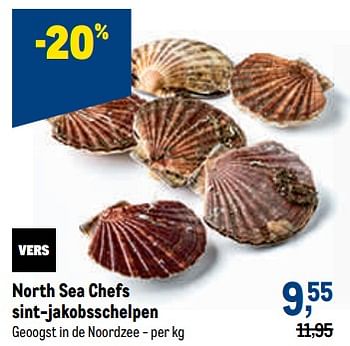 Promoties North sea chefs sint-jakobsschelpen - North Sea Chefs - Geldig van 05/10/2022 tot 18/10/2022 bij Makro