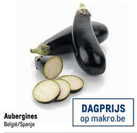 Aubergines-Huismerk - Makro