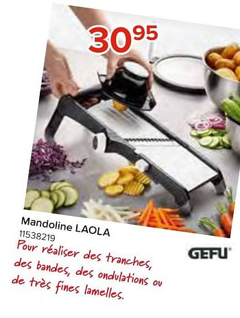Promotions Mandoline laola - Gefu - Valide de 02/10/2022 à 23/10/2022 chez Euro Shop