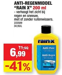 Anti-regenmiddel rain x-Rain