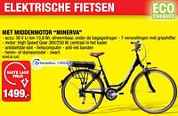 Elektrische fietsen met middenmotor minerva-Minerva