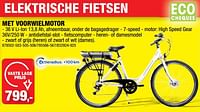 Elektrische fietsen met voorwielmotor-Evobike