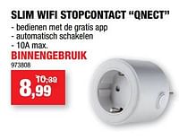 Slim wifi stopcontact qnect binnengebruik-Qnect