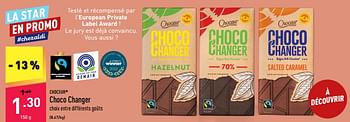 Promotions Choco changer - Choceur - Valide de 03/10/2022 à 14/10/2022 chez Aldi