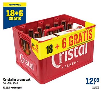 Promotions Cristal - Cristal - Valide de 05/10/2022 à 18/10/2022 chez Makro