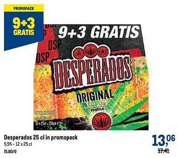 Promoties Desperados - Desperados - Geldig van 05/10/2022 tot 18/10/2022 bij Makro