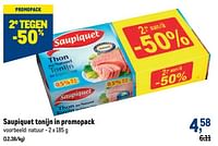 Saupiquet tonijn natuur-Saupiquet