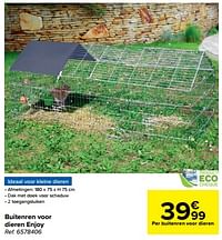 Buitenren voor dieren enjoy-Huismerk - Carrefour 