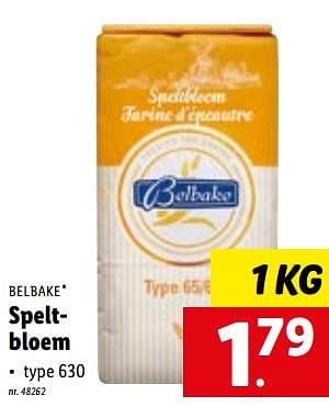 Promoties Speltbloem - Belbake - Geldig van 10/10/2022 tot 15/10/2022 bij Lidl