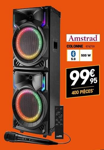 Promotions Amstrad colonne - Amstrad - Valide de 29/09/2022 à 15/10/2022 chez Electro Depot