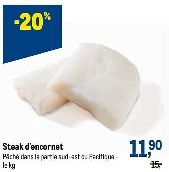 Promoties Steak d`encornet - Huismerk - Makro - Geldig van 05/10/2022 tot 18/10/2022 bij Makro