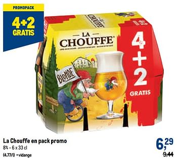 Promoties La chouffe - Brasserie d'Achouffe - Geldig van 05/10/2022 tot 18/10/2022 bij Makro