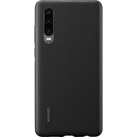 Huawei P30 Silicone Cover Case - Zwart-Huawei
