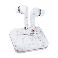 Happy Plugs Hoofdtelefoon Air 1 Plus In ear White marble-Happy Plugs
