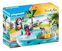 PLAYMOBIL Family Fun 70610 Leuk zwembad met watersplash-Playmobil