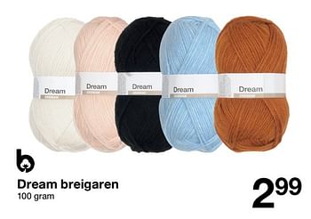 Promoties Dream breigaren - Huismerk - Zeeman  - Geldig van 01/10/2022 tot 14/10/2022 bij Zeeman
