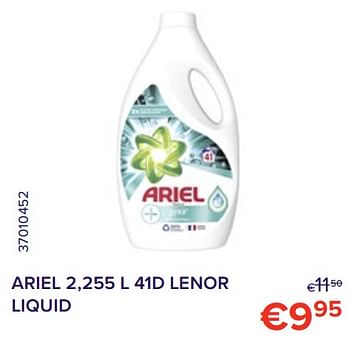 Promoties Ariel lenor liquid - Ariel - Geldig van 01/10/2022 tot 31/10/2022 bij Euro Shop