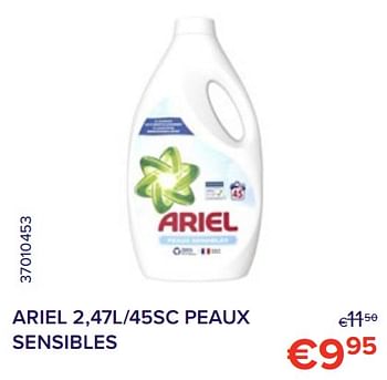 Promoties Ariel peaux sensibles - Ariel - Geldig van 01/10/2022 tot 31/10/2022 bij Euro Shop