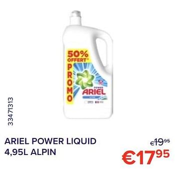 Promoties Ariel power liquid - Ariel - Geldig van 01/10/2022 tot 31/10/2022 bij Euro Shop