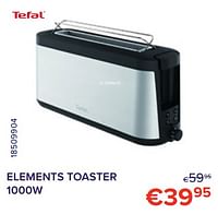 Tefal elements toaster 1000w-Tefal