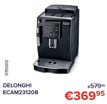 Promoties Delonghi ecam23120b - Delonghi - Geldig van 01/10/2022 tot 31/10/2022 bij Euro Shop