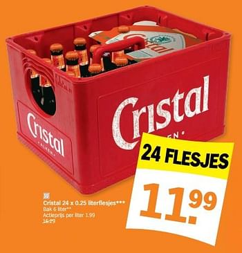 Promotions Cristal - Cristal - Valide de 03/10/2022 à 09/10/2022 chez Albert Heijn