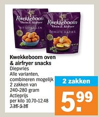 Kwekkeboom oven + airfryer snacks-KWEKKEBOOM