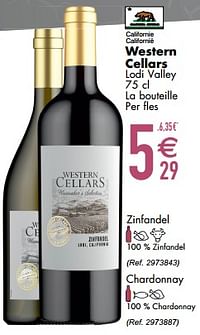Western cellars lodi valley-Rode wijnen