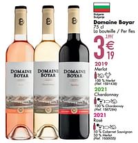 Domaine boyar-Rosé wijnen