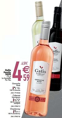 Gallo family 2020-Rosé wijnen