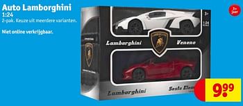 Promoties Auto lamborghini - Huismerk - Kruidvat - Geldig van 04/10/2022 tot 09/10/2022 bij Kruidvat
