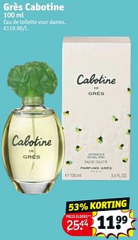 Grès cabotine edt-Parfums Gres