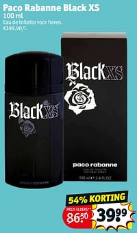 Paco rabanne black xs edt-Paco Rabanne