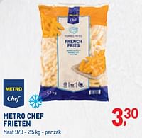 Metro chef frieten-Huismerk - Metro