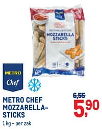 Metro chef mozzarellasticks-Huismerk - Metro