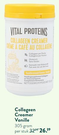 Collageen creamer vanille-Vital