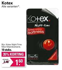 Kotex night-time maxi maandverband-Kotex