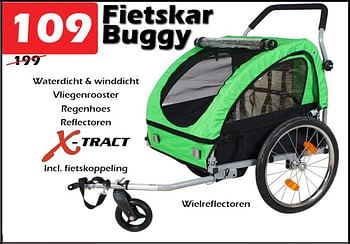 Promoties Fietskar buggy - X-tract - Geldig van 29/09/2022 tot 23/10/2022 bij Itek