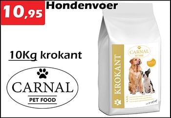 Promoties Hondenvoer - Carnal - Geldig van 29/09/2022 tot 23/10/2022 bij Itek