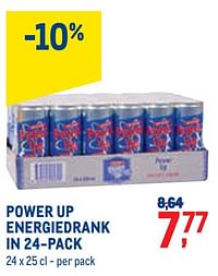 Power up energiedrank in 24-pack-Power Up