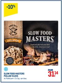 Slow food masters pulled vlees pulled pork-Slow Food Masters