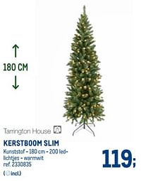 Kerstboom slim-Tarrington House