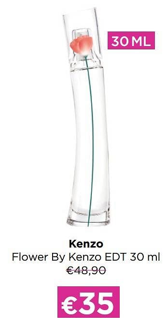Promoties Kenzo flower by kenzo edt - Kenzo - Geldig van 03/10/2022 tot 23/10/2022 bij ICI PARIS XL