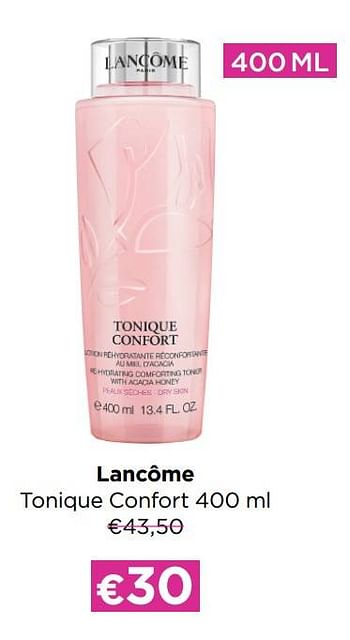 Promoties Lancôme tonique confort - Lancome - Geldig van 03/10/2022 tot 23/10/2022 bij ICI PARIS XL
