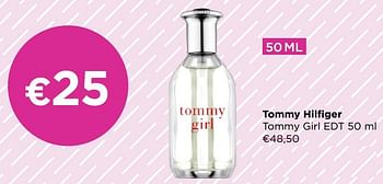 Promoties Tommy hilfiger tommy girl edt - Tommy Hilfiger - Geldig van 03/10/2022 tot 23/10/2022 bij ICI PARIS XL