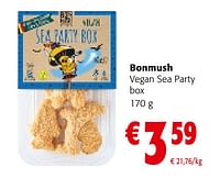 Bonmush vegan sea party-Huismerk - Colruyt